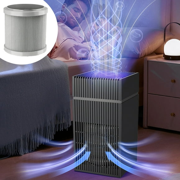 Elemento filtrante de plástico El filtro de carbón activado es adecuado para purificadores de aire, suministros de limpieza para el hogar y la cocina, y para quitar el polvo.