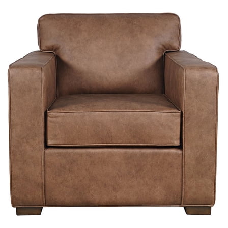 Jofran Eastwood Faux Leather Lodge Accent Lounge Chair