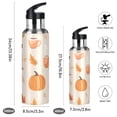 thumbnail image 2 of Yayeee 33oz Insulated Water Bottle Double Wall Stainless Steel with Flip Straw Lid, Beige Fall Acorns Pattern, 2 of 7
