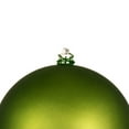 thumbnail image 2 of Vickerman 4" Juniper Green Matte Ball Ornament, 6 per Bag, 2 of 3