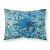 Blue Crab Under Water Fabric Standard Pillowcase-30 x 20.5-
