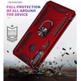 thumbnail image 6 of A20s Case, Samsung Galaxy A20s Case Military Grade Protective Samsung A20s Cases Cover with Ring Car Mount Kickstand for Samsung Galaxy A20s - Red, 6 of 12