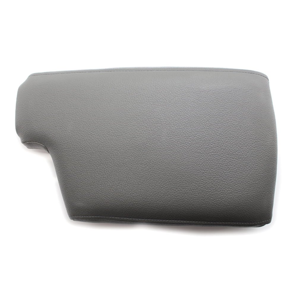 Center Console Armrest Leather Synthetic Cover for Ford Fusion 06-09 Black