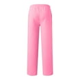 thumbnail image 3 of Caqnni Men's Casual Sweatpants Elastic Waist Drawstring Lounge Pants Straight Leg Trousers with Pockets Casual Pants (Z05-Pink,XXL), 3 of 7