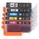thumbnail image 2 of Cartucho de tinta ABS Cartucho de tinta para impresora PIXMA IP3600 IP4600 IP4700 MX860 BK BK C M Y, 2 of 9
