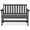 Grey, variant on SERWALL Outdoor Bench for 2-Person, Weather-Resistant HDPE with Aluminum Reinforcement, Supports 660 lbs, Comfortable Seating for Patio, Garden, and Porch, Navy