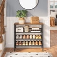 thumbnail image 3 of HOOBRO 4-Tier Shoe Shelf Shoe Rack Storage Entryway Living Room Hallway BF14XJ01, 3 of 7