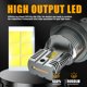 thumbnail image 2 of Faro LED para Coche Bombillas Faros 2 Piezas IP68 Impermeable H4 6000 K, 2 of 9
