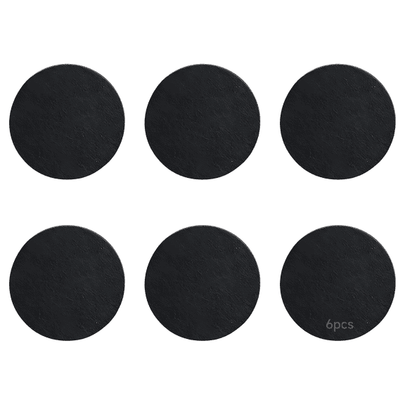 12 Pack Activated Carbon Filter Cartridges - Odor Absorbing Replacement Filters for Compost Bins, Litter Boxes & Trash Cans