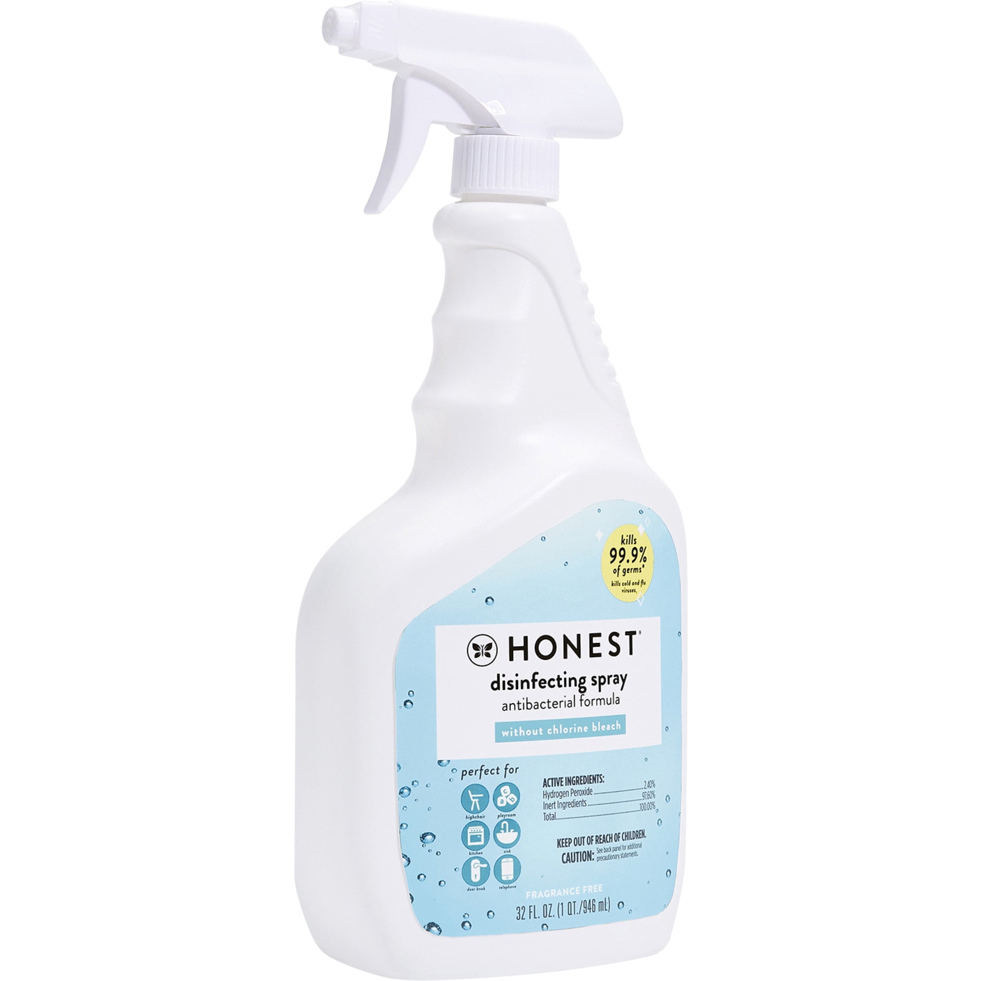 The Honest Company Disinfecting Spray, 32 Oz