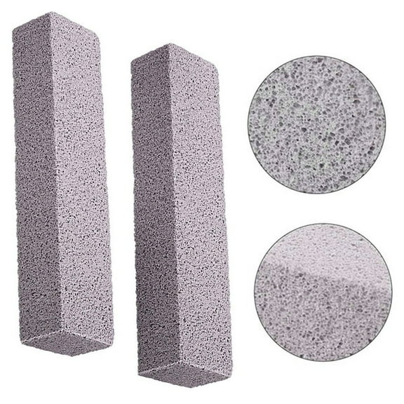 2x Pumice Stick Scouring Pad Cleaner stain removal For Home toilet bowl Cleaning
