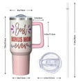 thumbnail image 2 of A Gift for Mom from the Heart: 40oz Stainless Steel Tumbler - Customized for Mama - For Mothers Day, Birthday, Christmas - A Daughter's Loving Present, 2 of 5