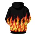 thumbnail image 4 of NuoCaiYun Fall Winter Sweatshirts for Men and Women Hooded Sweater Flame Printed Pullover Blouse with Pockets, 4 of 6
