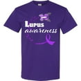 thumbnail image 3 of Inktastic Lupus Awareness Butterfly Ribbon T-Shirt, 3 of 5