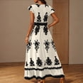 thumbnail image 5 of Summer Beach Dresses for Womens 2026 Fashion Plus Size Casual Beach Dress Holiday Print Dress, 5 of 8
