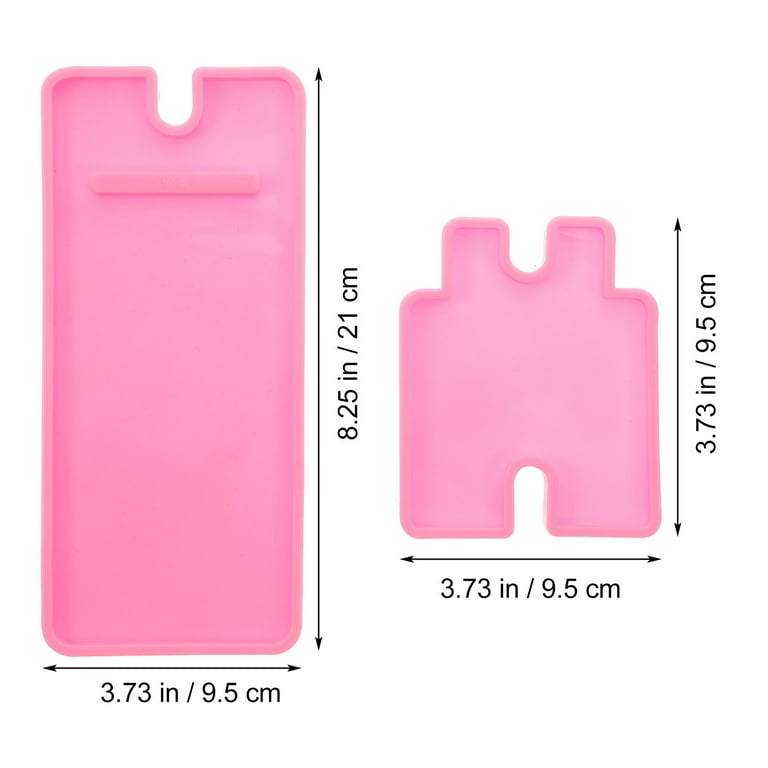 Clearance Price DIY Crafts Casting Tools Business Card Holder Epoxy Resin  Mold Stand Silicone Mould 