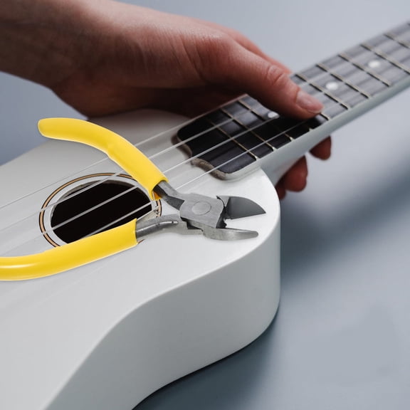 RUNROTOO Compact Guitar String Cutter Pliers 1Pcs for Guitar Case Essential and Repair