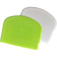 thumbnail image 1 of Bowl Spatula & Bench Scraper,Flexible Plastic Multipurpose Kitchen Pastry Cutter Tool,Food Scrappers for Bread Dough Baking Cake Fondant Icing,Set of, 1 of 5