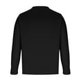 thumbnail image 5 of Men's Henley Shirts Long Sleeve T-shirts Mens Polo Shirts Henley Long Sleeve Tee Classic Casual Fashion Stretch Cotton 3/4 Button Fall Tops Regular fit Baisc Plain Pullover Tees Shirts with Pocket, 5 of 5
