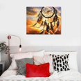 thumbnail image 5 of Orinice Dream Catcher Feathers Sunset Fine Art Aesthetic Poster & Print Wall Painting for Classroom Kitchen Office Farmhouse Bathroom Room Decor Pictures Wall Art Painting Print On Canvas, 5 of 6