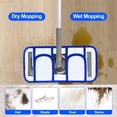 thumbnail image 5 of 4pcs Microfiber Mop Pads, EEEkit Reusable Mop Refills Compatible with SwifferSweeper Mops, 5 of 6