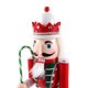 thumbnail image 5 of Figura de Cascanueces de Madera para Navidad, Estatua de Cascanueces, Decoración Navideña de Escritorio, 5 of 8