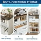 thumbnail image 5 of Yeshouse Cuarto de baño independiente con puertas y cajones para cocina/lavandería/sala de estar/dormitorio, blanco, 5 of 7