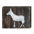 thumbnail image 1 of Designocracy 98139-08 Donkey Rustic Farmhouse Art on Board Wall Decor, 1 of 1