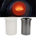 thumbnail image 3 of Graphite Crucible,  Thermal Stability High Purity Gold Melting Furnace Crucible  Durable 300ml  For Aluminum, 3 of 8