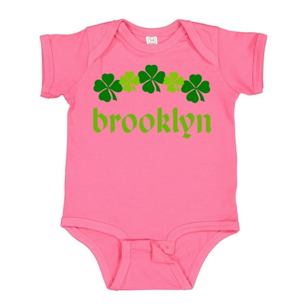 

Inktastic Brooklyn New York Irish Gift Baby Boy or Baby Girl Bodysuit