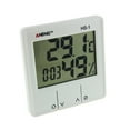 thumbnail image 2 of Leutsin Indoor Room LCD Electronic Temperature Humidity Meter Digital Thermometer Alarm, 2 of 8