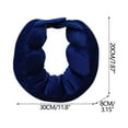 thumbnail image 3 of Almohada para El Cuello Extraíble con Forma de Vellón de Cristal Almohada para El Cuello Almohada para El Dormitorio Sala de Estar Almohada de Lectura, 3 of 5