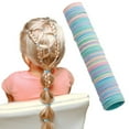 thumbnail image 1 of No Damage Elastic Hair Ties Soft Seamless Mini Ponytail Holders Gentle Toddler Headband Rope Accessories Multipack, 1 of 6