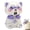 Cat, variant on Portable Small Food Fan, USB Rechargeable Cute, Monkey Coffee Chiller for Cup for Hot Drinks Food Home Office Kitchen