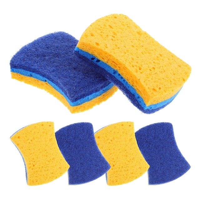 unbranded 6Ud Esponjas Reutilizables Para Cocina Limpieza Profunda De Ollas Y Utensilios
