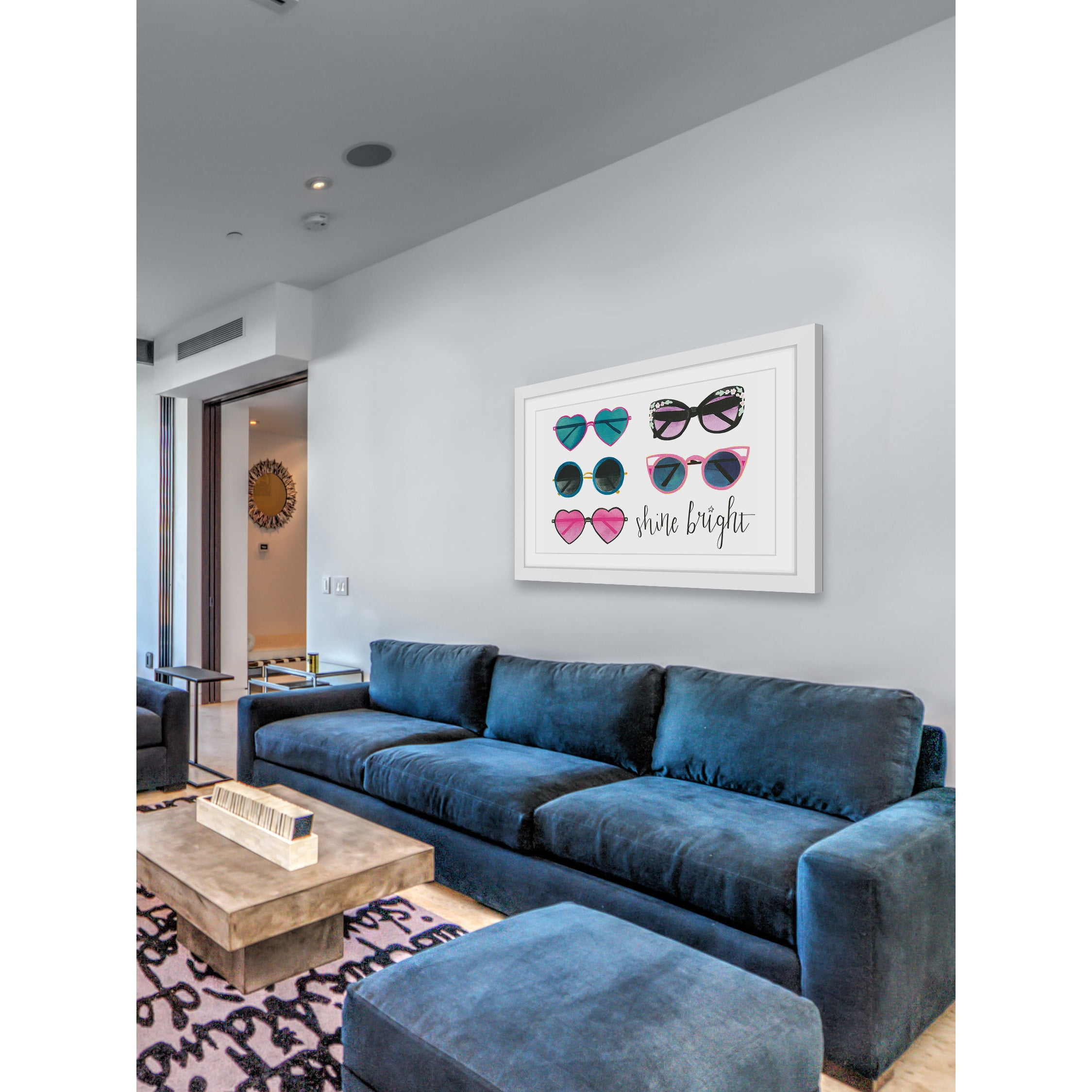 Marmont Hill "Shine Bright" by Molly Rosner Framed Painting Print