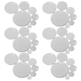 thumbnail image 3 of 70 dijes redondos planos de acero inoxidable, disco de etiqueta redondo, accesorio de joyería, suministros de joyería DIY, accesorios para hacer joyas, dijes para manualidades DIY, 3 of 8