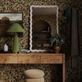 thumbnail image 2 of Graham Moss Green Velvet Table Lamp, 2 of 3