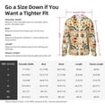 thumbnail image 4 of Rocae 70s Hippie Style Print Breathable Sun Protection Hoodie Quick-Dry Lightweight Long Sleeve Hoodie Unisex Running Sports Shirt Medium, 4 of 9