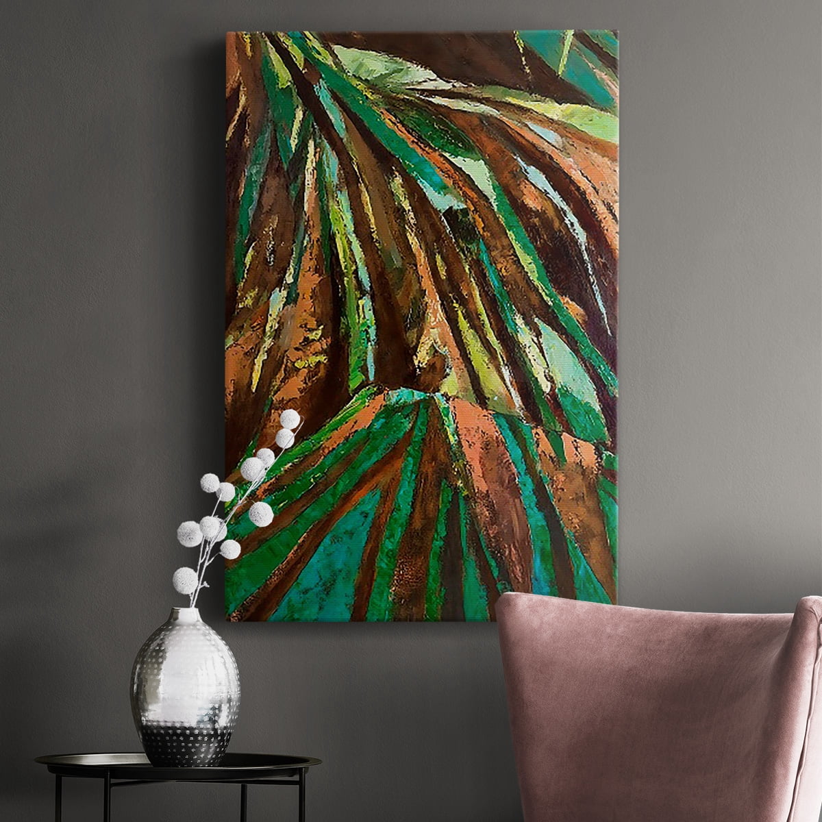 Las Palmas II Premium Gallery Wrapped Canvas - Ready to Hang