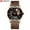 Brown-black, variant on CURREN Fashion Stainless Steel Men Quartz Wristwatch Original Luxury Business Watches with Date Week reloj hombre