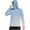 Light Blue (New), variant on Dagegui Men's Sun Protection Hoodie Shirt UPF 50 Rash Guards Long Sleeve UV Outdoor Fishing Running Athletic Shirts with Face Mask Dark Gray M