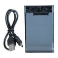 thumbnail image 2 of BYNNIX 2.5Inch External Hard Drives Enclosure Case Gray Blue Not Need Tool Installation Compatible for Window Operate Systems, 2 of 12