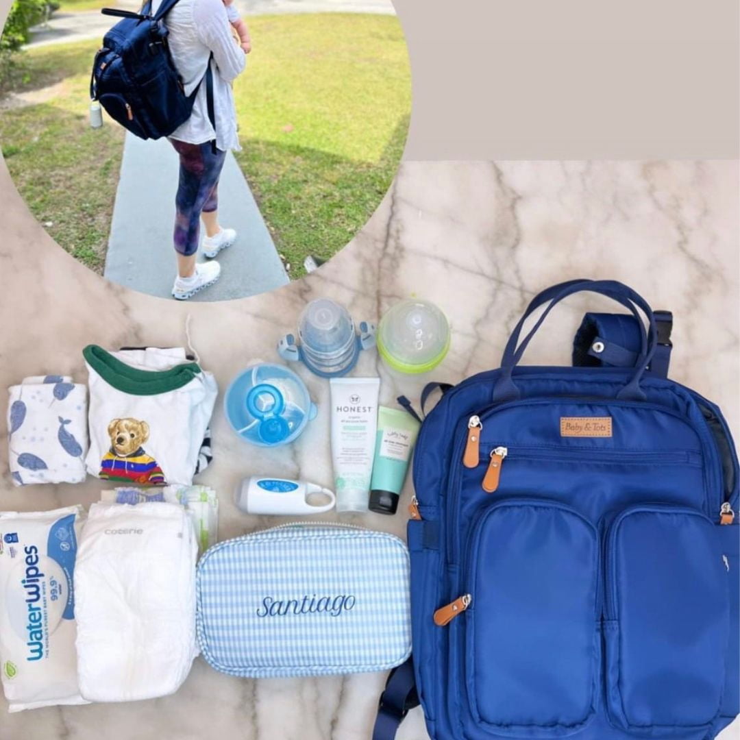 Baby n Tots | Sport Travel Diaper Bag Backpack | Multifunctional, Completely Waterproof