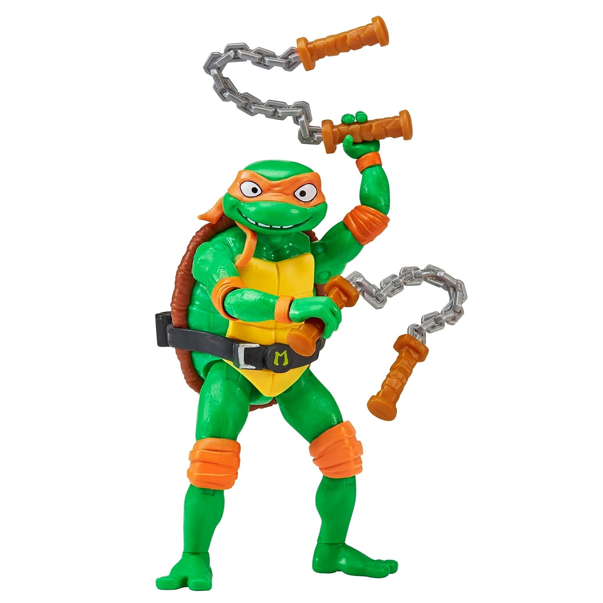 Teenage Mutant Ninja Turtles: Mutant Mayhem 5.5” Leonardo Deluxe Ninja  Shouts Figure by Playmates Toys