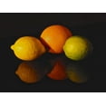 thumbnail image 2 of Burkhart, Monika 24x19 White Modern Wood Framed Museum Art Print Titled - Citrus Reflections, 2 of 4