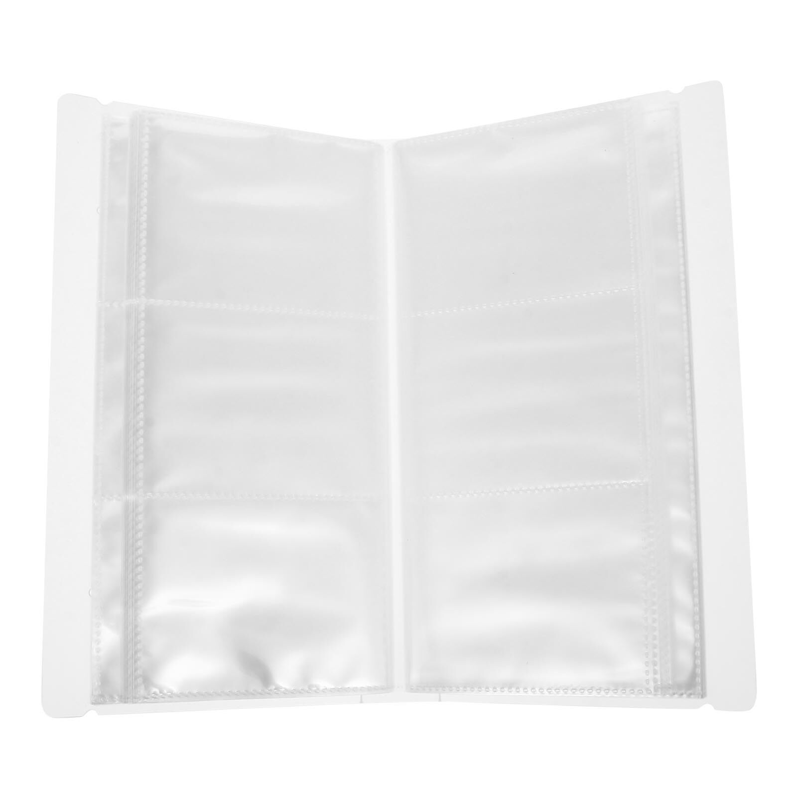 Postcard storage album 1pc Creative Transparent Postcard Storage Album Cards Tickets Collector