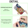 thumbnail image 4 of Floral boho kitchen drying mat 18x24 Inch with thick microfiber, washable and decorative, fits under pots and pans, 4 of 5