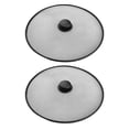 thumbnail image 1 of HLONK Splatter Guard Cover Oil Screen Grease Pan Frying Lid Dome Pot Cooking Shield Mesh Steam Stainless Steel Skillet Steak, 1 of 9