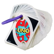 UNO Splash Card Game with Waterproof Cards and Portable Clip for Travel, Camping & Game Nights Away